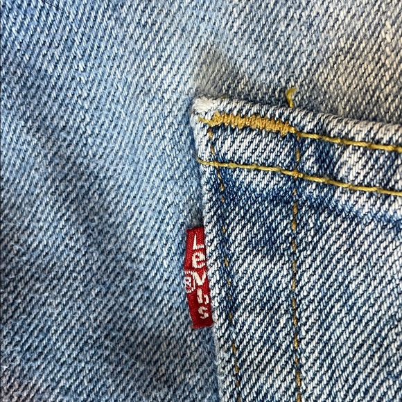 Levi’s 505 Vintage Light Wash Straight Leg Jeans – Size 40x30 - Picture 12 of 12